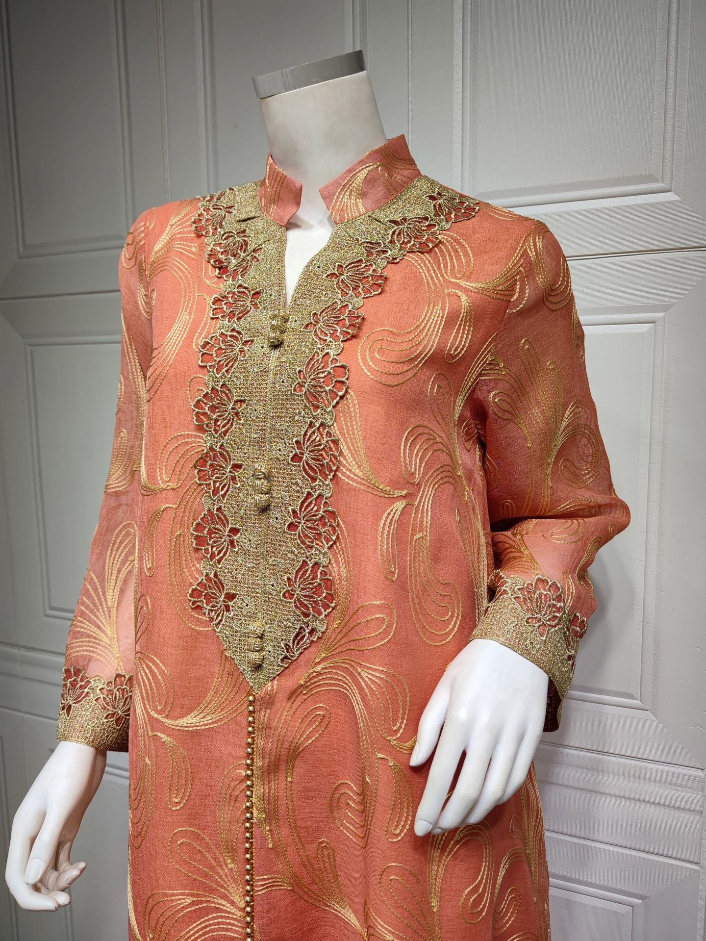 Muslim Spring And Summer Middle East Swing Dress | Yazijico™
