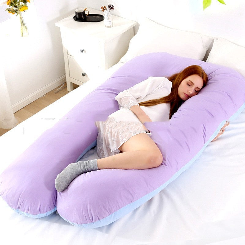 Oreiller en coton en forme de U pour femmes enceintes | Yazijico™