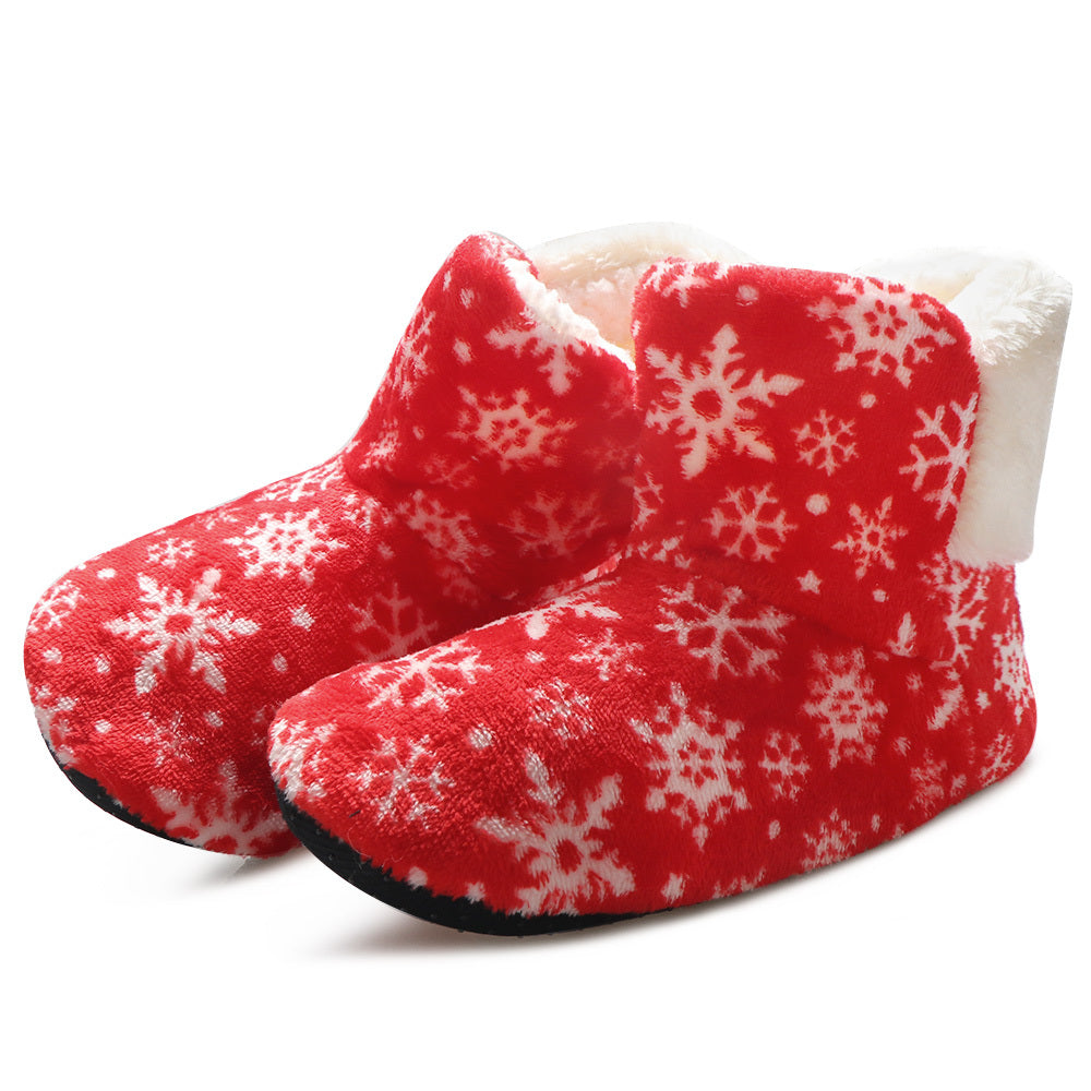 Christmas Elk Floor Shoes Indoor Socks | Yazijico™ 