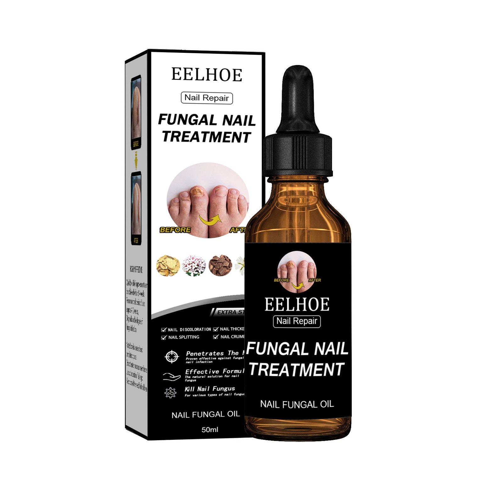 EELHOE Nail Repair Liquid Thickening | Yazijico™ 