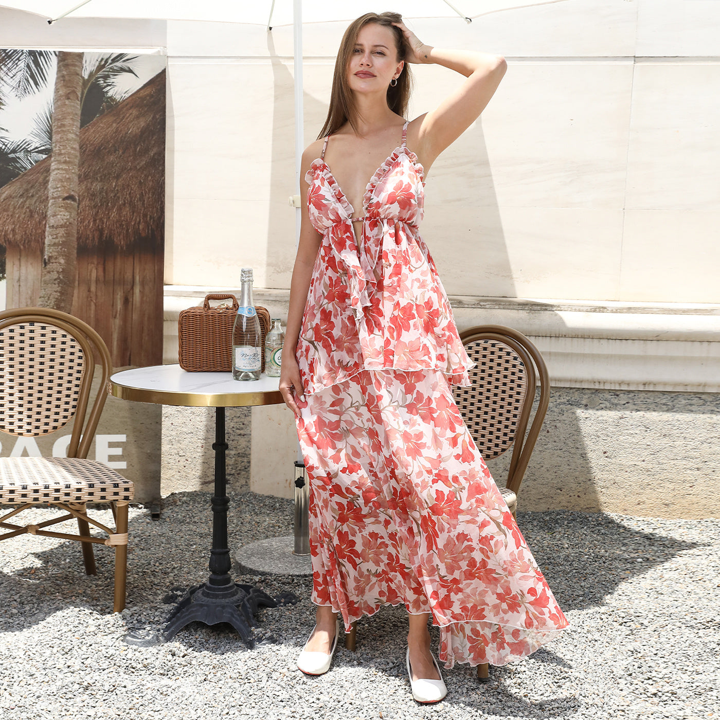Women's Fashion Simple Dress Summer Beach| Yazijico™ 
