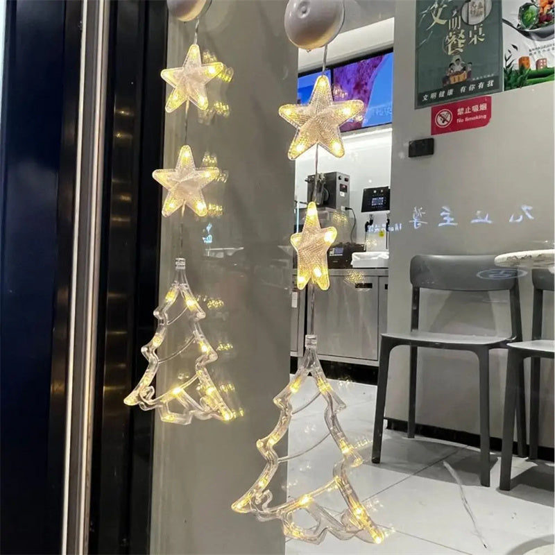 Christmas LED Light Star Xmas Tree Hanging | Yazijico™ 