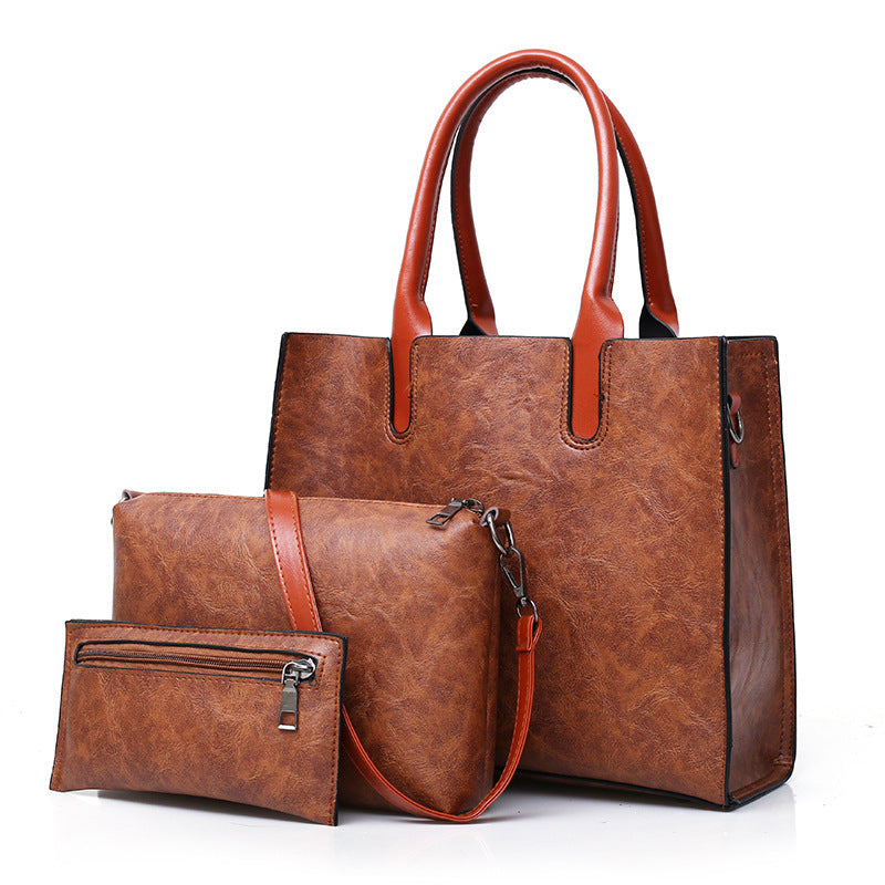 Three-piece Women's Bag Fashion Retro | Yazijico™ 