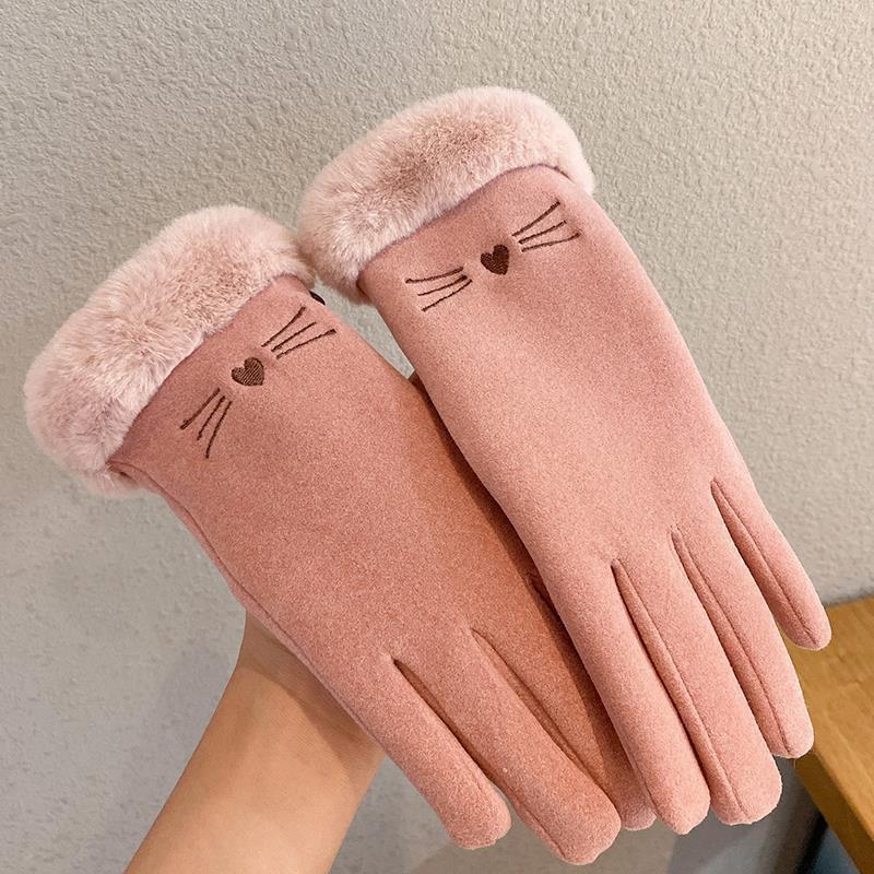 Fleece Lined Padded Warm Gloves | Yazijico™