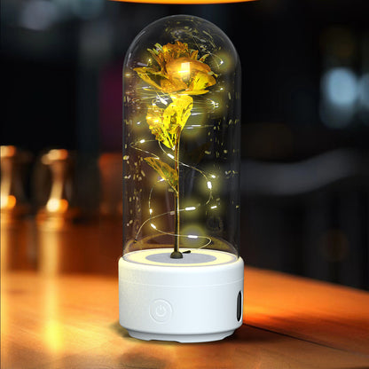 Creative 2 In 1 Rose LED Light And Bluetooth | Yazijico™