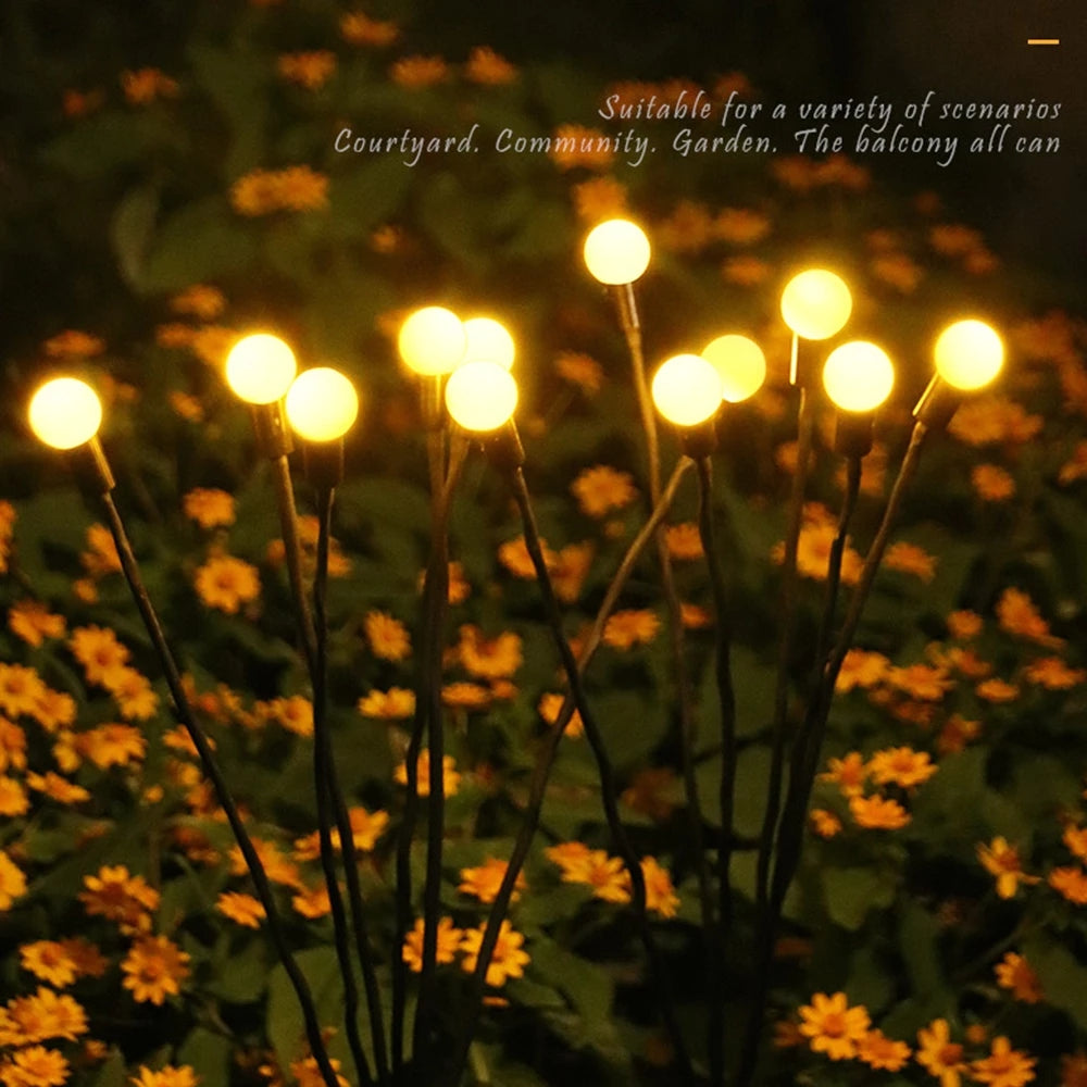 Yazijico™ Simulation Firefly Solar Light Outdoor Garden - Yazijico™ 