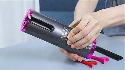 Rechargeable Automatic Hair Curler Portable
