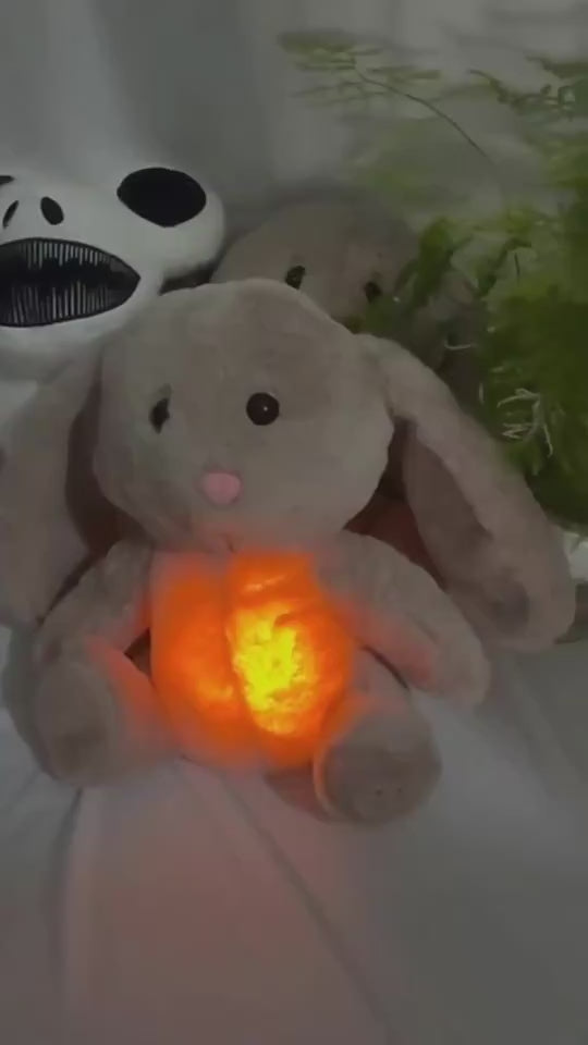 Breathing Rabbit Soothing Sensory Plush Toy With Relieve Anxiety Bunny Comforte