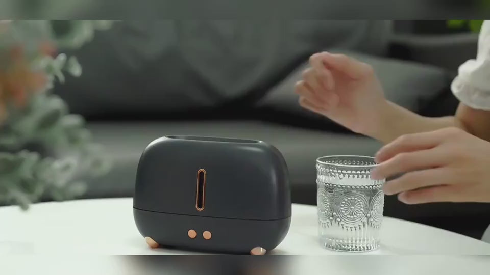 Flame Humidifier  Air Aroma Essential Oil Diffuser 