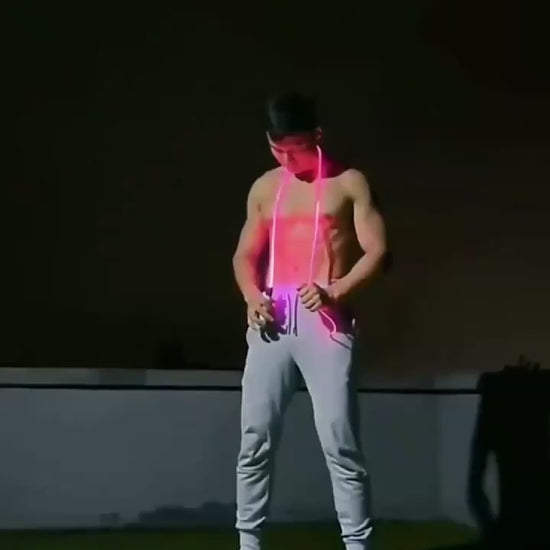 Luminous Rope Tangle-Free Rapid Speed Jumping
