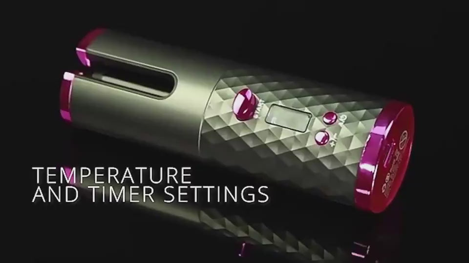 Rechargeable Automatic Hair Curler Portable