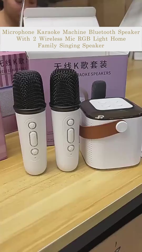 Microphone Karaoke Machine Bluetooth-compatible 