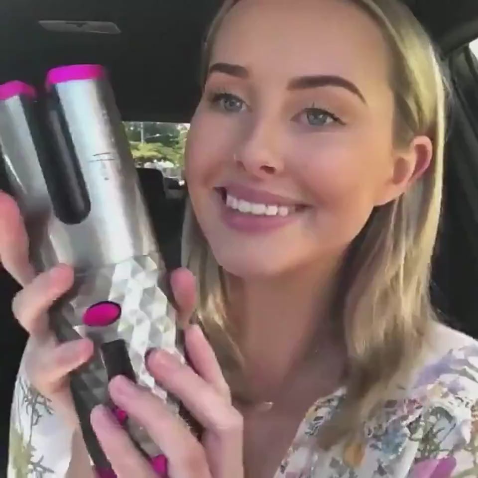 Rechargeable Automatic Hair Curler Portable