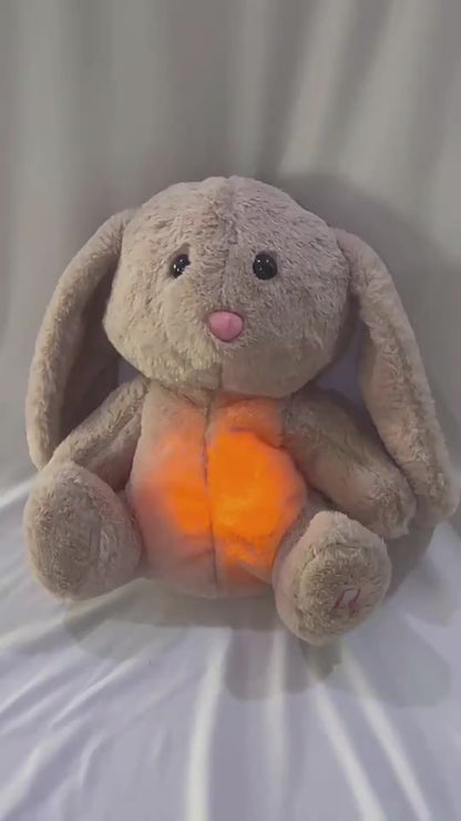 Breathing Rabbit Soothing Sensory Plush Toy With Relieve Anxiety Bunny Comforte