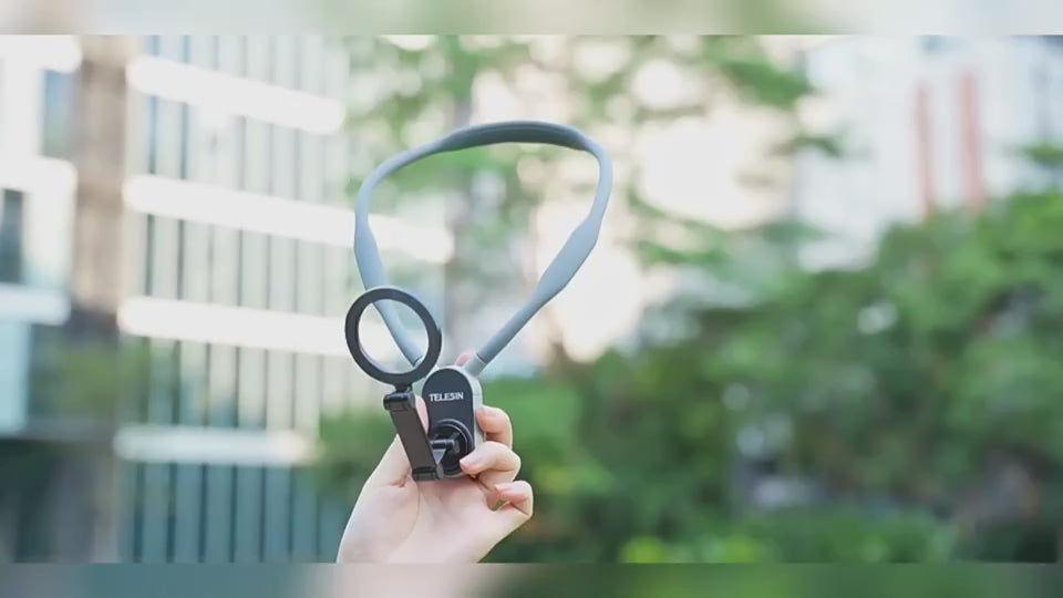 Silicone Phone Magnetic Neck Mount 
