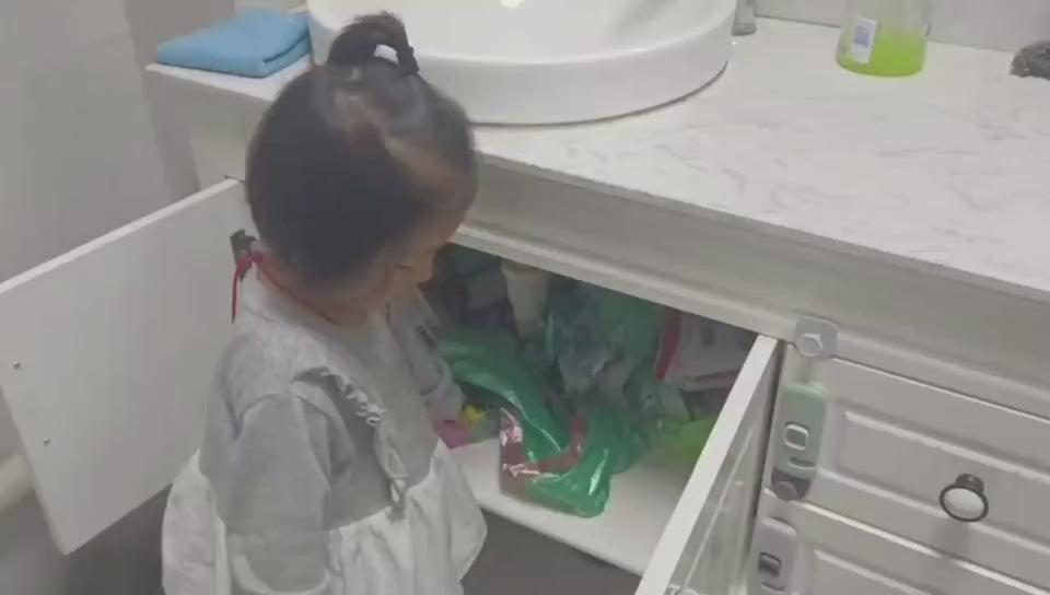 Home Refrigerator Lock Fridge Freezer Door Catch Lock Toddler Kids Child Cabinet