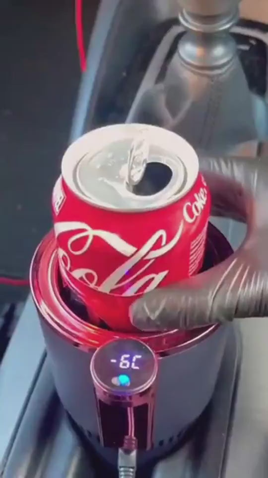 Car Heating Cooling Cup Smart Cup Holder | Yazijico™ 