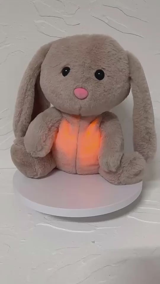 Breathing Rabbit Soothing Sensory Plush Toy With Relieve Anxiety Bunny Comforte