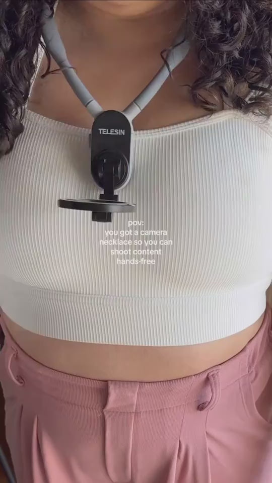 Silicone Phone Magnetic Neck Mount 